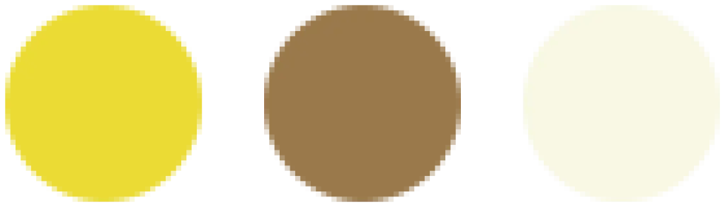 Yellow / Grey-Beige / Beige (matte)