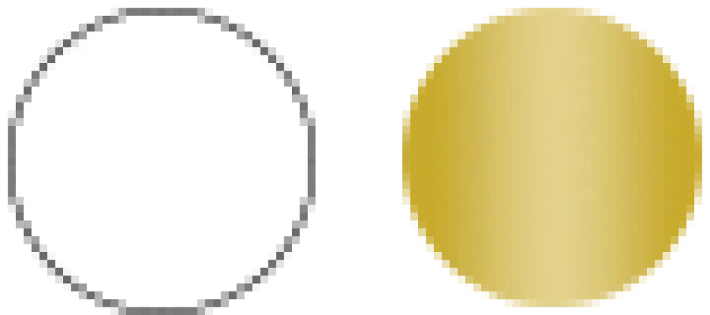 White (matte) / Gold (matte)