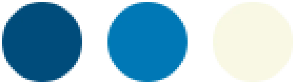 Dark Blue / Light Blue / Beige (matte)